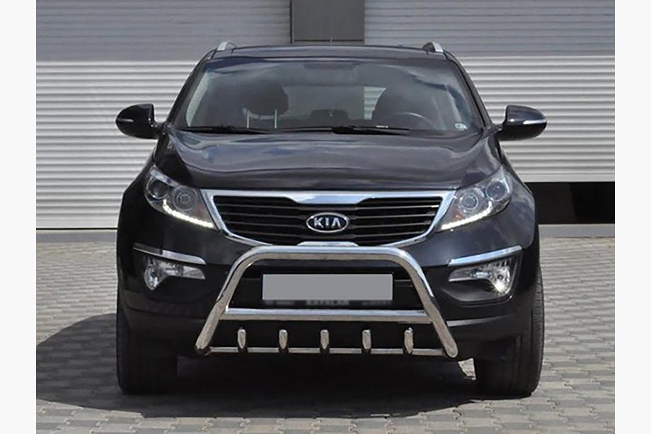 Kia Sportage 2010–2015 Bullbar WT003 (nerūsējošais tērauds) Foto 4