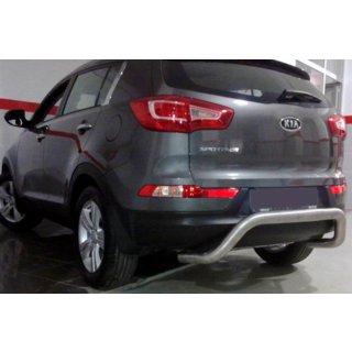 Aizmugurējais aizsargloks AK007 (nerūsējošais tērauds) Kia Sportage 2010–2015 foto 3