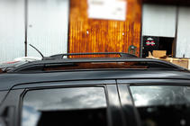 Nissan Juke 2010–2019 Jumta reliņi Skyport (melni) foto 4