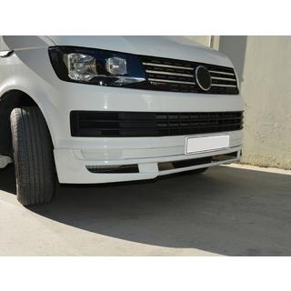Priekšējā bampera lūpas spoileris 2015-2018 (krāsošanai) Volkswagen T6 2015–2024 foto 1