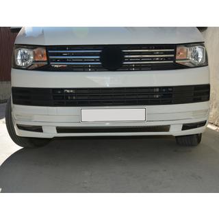 Priekšējā bampera lūpas spoileris 2015-2018 (krāsošanai) Volkswagen T6 2015–2024 foto 2