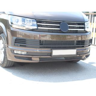 Priekšējā bampera lūpas spoileris 2015-2018 (krāsošanai) Volkswagen T6 2015–2024 foto 3