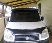 Fiat Doblo I 2005–2010 Vējstikla vizieris (melns spīdīgs, 5 mm) foto 3