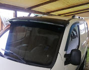 Fiat Doblo I 2005–2010 Vējstikla vizieris (melns spīdīgs, 5 mm) foto 4