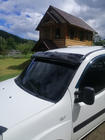 Fiat Doblo I 2005–2010 Vējstikla vizieris (melns spīdīgs, 5 mm) foto 12