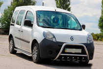 Renault Kangoo 2008–2020 Priekšējais aizsargstienis (bullbar) WT003/004 (nerūsējošais tērauds) bez uzraksta, 51 mm foto 8