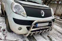 Renault Kangoo 2008–2020 Priekšējais aizsargstienis (bullbar) WT003/004 (nerūsējošais tērauds) bez uzraksta, 51 mm foto 3