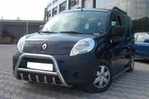 Renault Kangoo 2008–2020 Priekšējais aizsargstienis (bullbar) WT003/004 (nerūsējošais tērauds) bez uzraksta, 51 mm foto 9