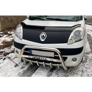 Priekšējais aizsargstienis (bullbar) WT003/004 (nerūsējošais tērauds) foto 1