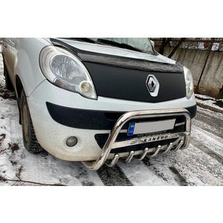 Priekšējais aizsargstienis (bullbar) WT003/004 (nerūsējošais tērauds) foto 3