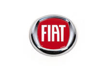Fiat Pašlīmējoša emblēma V1 (sarkana) 120 mm foto 1