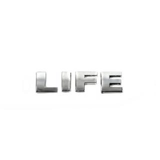 Uzraksts "Life" (OEM stils) foto 2