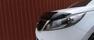 Kia Sportage 2010–2015 Motora pārsega deflektors (EuroCap) foto 2