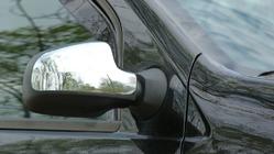Renault Duster 2008–2017 Hroma uzlikas spoguļu augšdaļai, variants 2 (2 gab.) foto 1