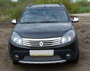 Renault Duster 2008–2017 Hroma uzlikas spoguļu augšdaļai, variants 2 (2 gab.) foto 3