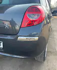 Renault Clio III 2005–2012 Aizmugurējā bampera stūru uzlikas (nerūsējošais tērauds) foto 2