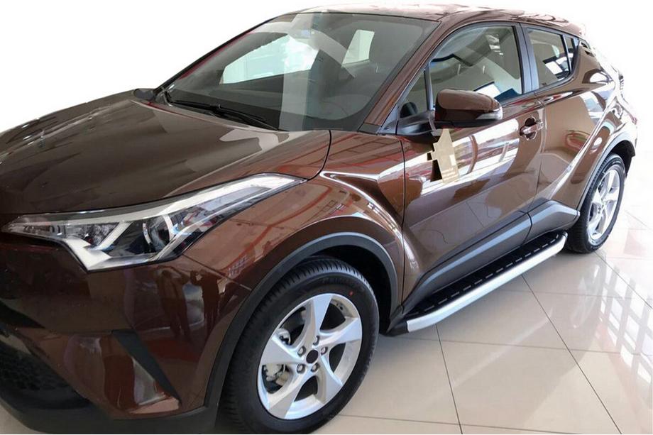 Toyota C-HR 2016–2023 Sānu pakāpieni Fullmond (2 gab., alumīnijs) Image