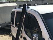 Peugeot Partner Tepee 2008–2018 Sānu pakāpieni Omsa Black (2 gab., alumīnijs) foto 4