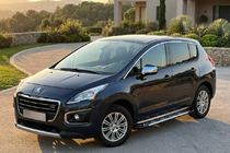 Peugeot 3008 2008–2016 Sānu sliekšņi Sunrise (2 gab., alumīnijs) 2014-2016 foto 1