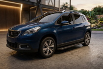 Peugeot 3008 2008–2016 Sānu pakāpieni Bosphorus Black (2 gab., alumīnijs) 2014-2016 foto 1