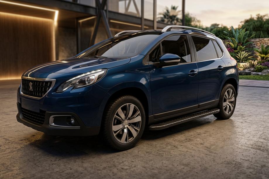 Peugeot 3008 2008–2016 Sānu pakāpieni Bosphorus Black (2 gab., alumīnijs) 2014-2016 Image