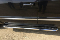 Jeep Grand Cherokee WK 2004–2010 Sānu pakāpieni Maydos V2 (2 gab., nerūsējošais tērauds) foto 7