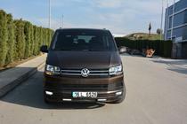 Volkswagen T6 2015–2024 Priekšējā bampera lūpa Sport 2-LED 2015-2018 (krāsošanai) foto 9