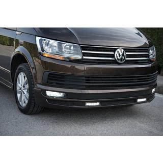Priekšējā bampera lūpa Sport 2-LED 2015-2018 (krāsošanai) Volkswagen T6 2015–2024 foto 1