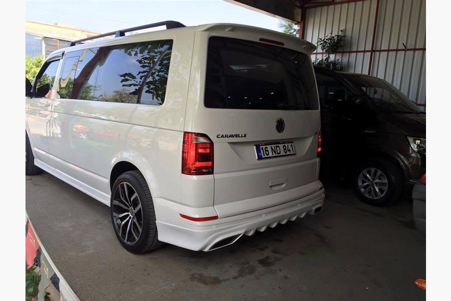 Volkswagen T6 2015–2024 Spoileris Meliset (krāsošanai) Image