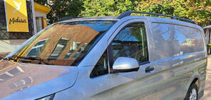 Mercedes Vito/V klase W447 2014– Melni jumta reliņi ELITE (plastmasas kājas) foto 17