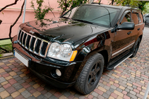 Jeep Grand Cherokee WK 2004–2010 Sānu sliekšņi Maya V1 (2 gab., alumīnijs) foto 1