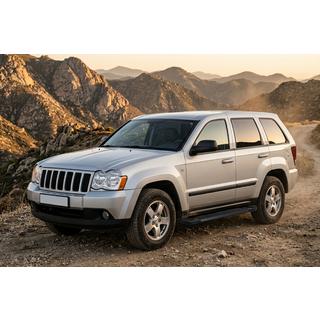 Sānu pakāpieni RedLine Black (2 gab., alumīnijs) Jeep Grand Cherokee WK 2004–2010 foto 1