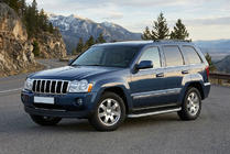Jeep Grand Cherokee WK 2004–2010 Sānu pakāpieni Tayga Grey (2 gab., alumīnijs) foto 1