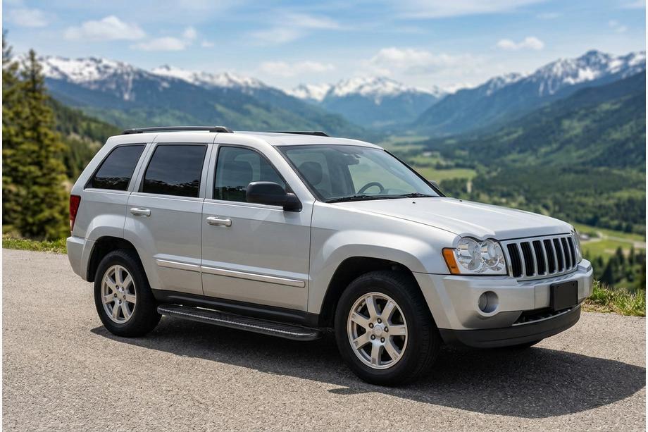 Jeep Grand Cherokee WK 2004–2010 Sānu pakāpieni Bosphorus Black (2 gab., alumīnijs) Image