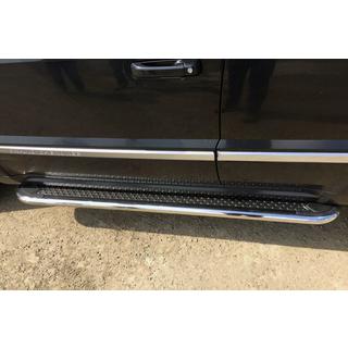 Sānu pakāpieni Maydos V2 (2 gab., nerūsējošais tērauds) Jeep Grand Cherokee WK2 2010–2021 foto 1