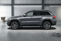 Jeep Grand Cherokee WK2 2010–2021 Sānu sliekšņi Maya V1 (2 gab., alumīnijs) foto 1