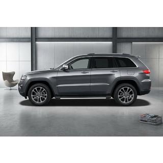 Sānu sliekšņi Maya V1 (2 gab., alumīnijs) Jeep Grand Cherokee WK2 2010–2021 foto 1