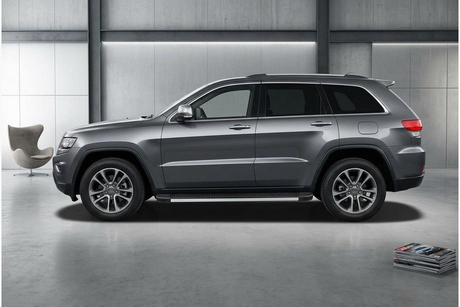 Jeep Grand Cherokee WK2 2010–2021 Sānu sliekšņi Maya V1 (2 gab., alumīnijs) Image