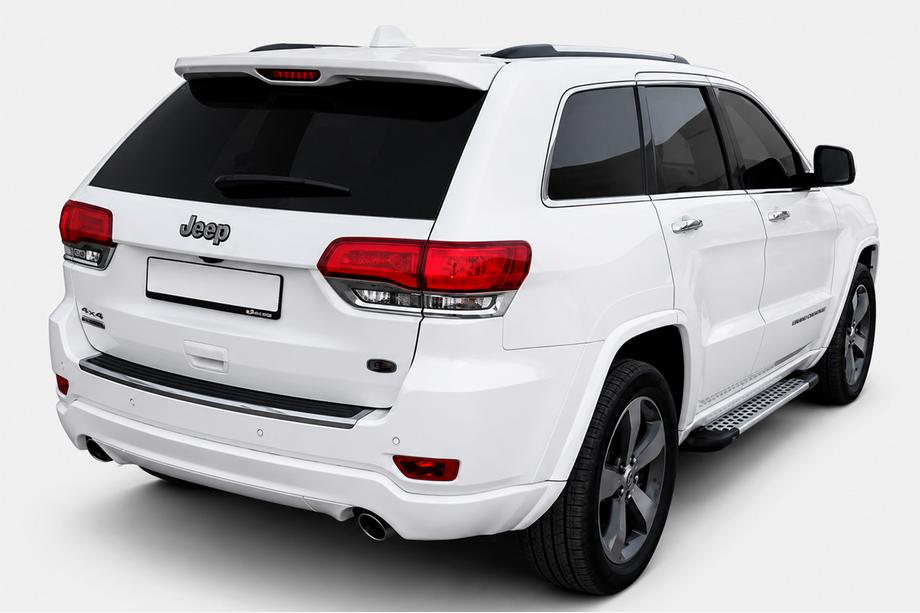 Jeep Grand Cherokee WK2 2010–2021 Sānu pakāpieni Allmond Grey (2 gab., alumīnijs) Foto 1