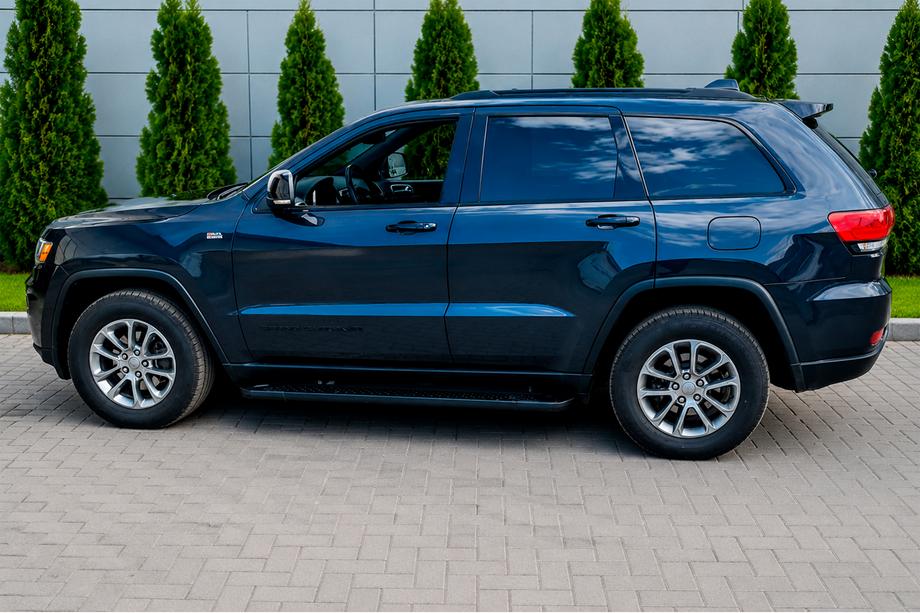 Jeep Grand Cherokee WK2 2010–2021 Sānu pakāpieni Allmond Black (2 gab., alumīnijs) Image