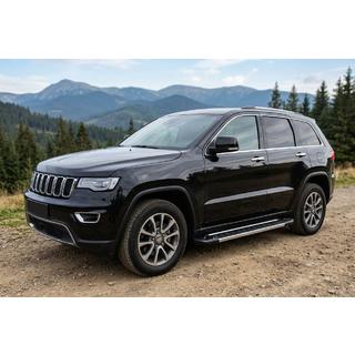 Sānu pakāpieni RedLine V1 (2 gab., alumīnijs) Jeep Grand Cherokee WK2 2010–2021 foto 1