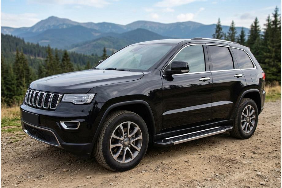 Jeep Grand Cherokee WK2 2010–2021 Sānu pakāpieni RedLine V1 (2 gab., alumīnijs) Image