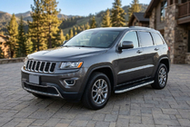 Jeep Grand Cherokee WK2 2010–2021 Sānu pakāpieni Tayga Grey (2 gab., alumīnijs) foto 1