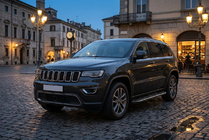 Jeep Grand Cherokee WK2 2010–2021 Sānu pakāpieni Bosphorus Black (2 gab., alumīnijs) foto 1