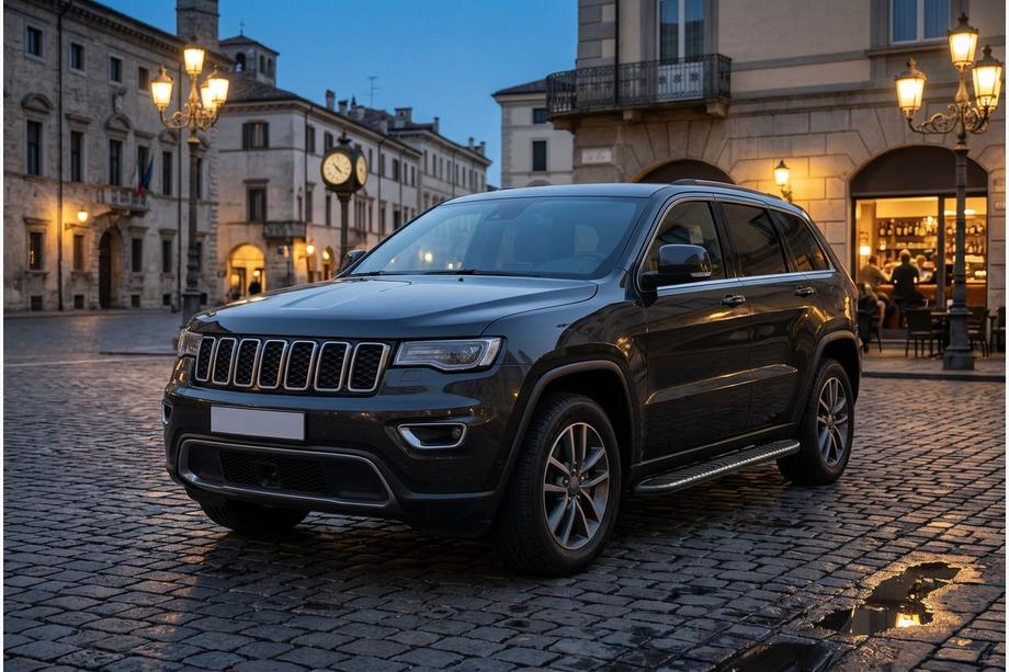 Jeep Grand Cherokee WK2 2010–2021 Sānu pakāpieni Bosphorus Black (2 gab., alumīnijs) Image