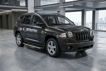 Jeep Compass 2006–2016 Sānu sliekšņi Maya V1 (2 gab., alumīnijs) foto 1