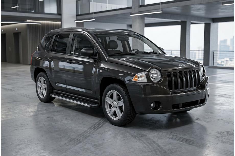 Jeep Compass 2006–2016 Sānu sliekšņi Maya V1 (2 gab., alumīnijs) Image