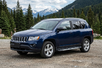Jeep Compass 2006–2016 Sānu sliekšņi Sunrise (2 gab., alumīnijs) foto 1