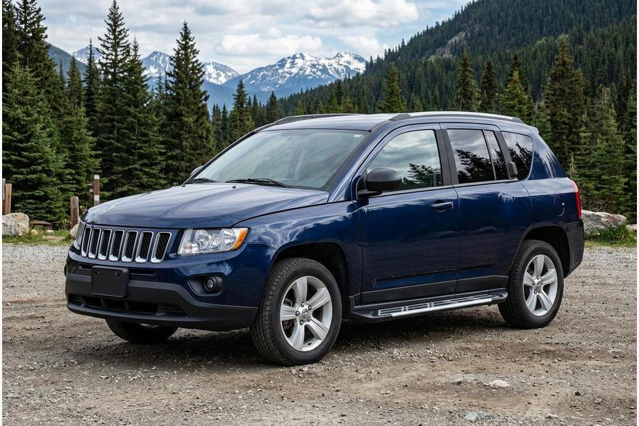 Jeep Compass 2006–2016 Sānu sliekšņi Sunrise (2 gab., alumīnijs) Image