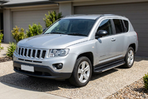 Jeep Compass 2006–2016 Sānu pakāpieni RedLine V1 (2 gab., alumīnijs) foto 1